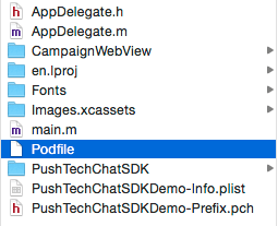 Ios chat sdk setup 2